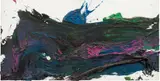 Otto Muehl, Untitled (Material painting), 1988, oil on canvas on panel; unframed