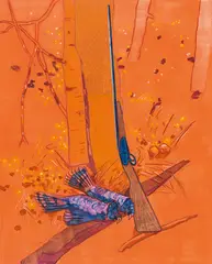 Hubert Schmalix, Grandes Pasiones, 2001, oil on canvas; unframed