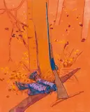 Hubert Schmalix, Grandes Pasiones, 2001, oil on canvas; unframed