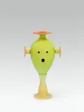 E.T. by Kiki Kogelnik, 1996, glass sculpture (Murano glass), sold Apr 2022