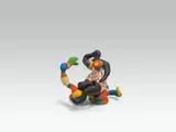 Nana assise sur un serpent by Niki de Saint Phalle, c. 1984, polyester, painted, offered Apr 2022