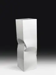 Lori Hersberger, Instant Karma No. 6., 2011, steel, powder-coated