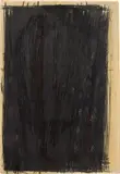 Arnulf Rainer, Übermalung, 1957, mixed media on paper on canvas; framed