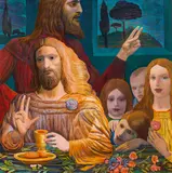 Ernst Fuchs, Abendmahl