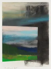 Martin Schnur, Untitled, 2017, pastel on paper; unframed