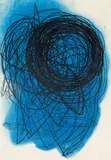 Otto Zitko, Untitled, 1997, mixed media on paper; framed