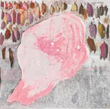 Sylvia K. Kummer, Untitled (from the cycle "telomere"), 2017/2020, mixed media on canvas; unframed