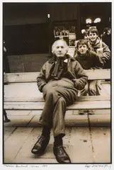 Dreissinger Sepp, Thomas Bernhard, 1989, photograph; framed