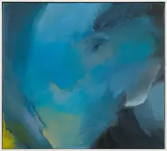 Andi Ehlers, Himmel, 2020, oil on canvas; framed