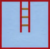 Gerwald Rockenschaub, Untitled, 1985, oil on canvas; unframed