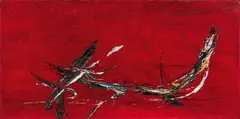 Soshana Afroyim, Untitled, 1960, acrylic on canvas; unframed