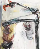 Manfred Hebenstreit, Untitled, 1993, oil on canvas; framed