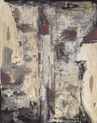 Walter Vopava, Untitled, 1990, acrylic on canvas; unframed