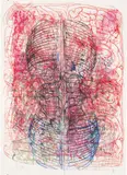 Hermann Nitsch, Untitled (aus dem Zyklus "Die Architektur des Orgien und Mysterien Theaters"), 1984/1992, colour lithograph; unframed