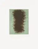 Arnulf Rainer, Untitled, etching; framed