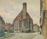 Ernst Graner, The Minoritenkirche in Vienna