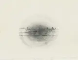 Hans Bischoffshausen, Partitur zu Blind, 1978, pencil on paper; framed