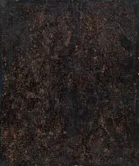 Robert Piesen, Untitled, 1961, mixed media, enamel on canvas; framed