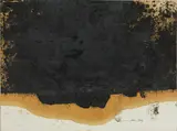 Hermann Nitsch, Untitled, 1994, mixed media on paper, on canvas; framed