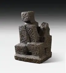 Josef Pillhofer, Giant sphinx, 1951, bronze, patinated