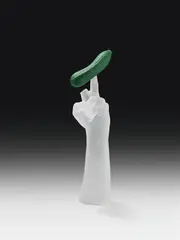 Erwin Wurm, Iced pickle tree, 2020, glass