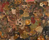 Gelatin, Guernica, 2005, plasticine on board (two-piece); unframed