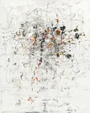 Hans Staudacher, Untitled, 1995/96, oil on canvas; unframed