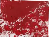 Hermann Nitsch, Untitled, 2009, mixed media on paper; framed