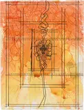 Hermann Nitsch, Unterirdische Theateranlage, 2003, etching on hand-dyed Arches laid paper (250g/m²)