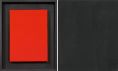 Heinrich Dunst, Untitled, 1996, oil on plywood, oil on canvas; unframed