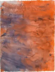 Untitled by Herbert Brandl, 2007, watercolour on laid paper; framed, sold Mar 2022