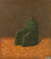 Gerhard Gepp, Vegetativer Homo Sapiens, 1998, oil on canvas; unframed