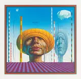 Rudolf Hausner, Adam maßstäblich II, 1973, serigraph in 60 colours; framed