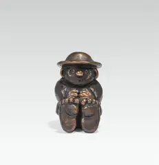 Gottfried Kumpf, Antisocial man, bronze