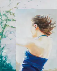Martin Schnur, Untitled, 2005, oil on copper; framed