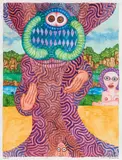 Robert Zeppel-Sperl, Untitled, 2004/06, mixed media on paper; framed