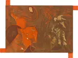 Brigitte Kowanz, Untitled, 1983/84, mixed media on panel; unframed