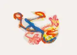 Brigitte Kowanz, Untitled, 1980, mixed media on paper