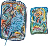 Martin Esterl, Untitled (mixed lot: 2 works on paper), mixed media on paper; framed