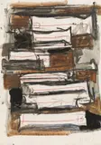 Markus Lüpertz, Untitled, 1972, mixed media on paper; framed