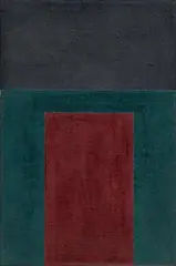 Untitled by Heimo Zobernig, 1986, oil on canvas; unframed, sold Mar 2022