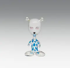 Massimo Lunardon, Alien, borosilicate glass, mirrored