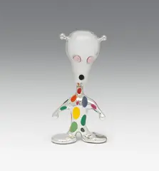 Massimo Lunardon, Alien, borosilicate glass, mirrored