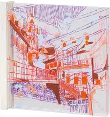 Loretta Stats, Untitled, 2001, acrylic on Plexiglas