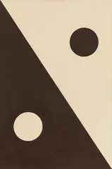 John Armleder, Untitled, 1985, acrylic on canvas; unframed