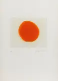 Arnulf Rainer, Untitled (from the portfolio "Sieben Kleine"), 1971-1973, dry point etching on laid paper; framed