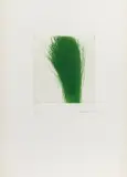 Arnulf Rainer, Untitled (from the portfolio "Sieben Kleine"), 1971-1973, dry point etching on laid paper; framed
