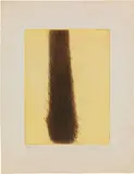 Arnulf Rainer, Vertical overlap, 1964/65, dry point etching on zinc; unframed