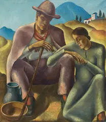 Herbert Gurschner, Rest, 1929, oil on canvas