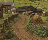 Josef Stoitzner, Bramberg im Pinzgau, c. 1945, oil on canvas